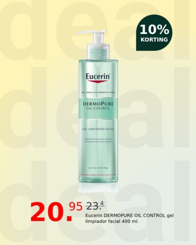 Eucerin DERMOPURE OIL CONTROL gel limpiador facial 400 ml