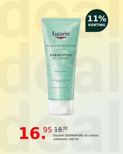 Eucerin DERMOPURE oil control exfoliante 100 ml