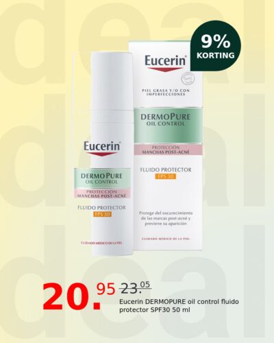 Eucerin DERMOPURE oil control fluido protector SPF30 50 ml