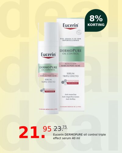 Eucerin DERMOPURE oil control triple effect serum 40 ml