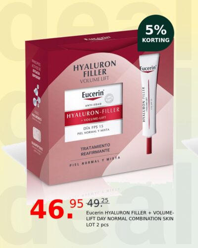 Eucerin HYALURON FILLER + VOLUME-LIFT DAY NORMAL COMBINATION SKIN LOT 2 pcs