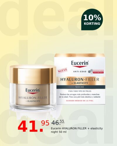 Eucerin HYALURON FILLER + elasticity night 50 ml