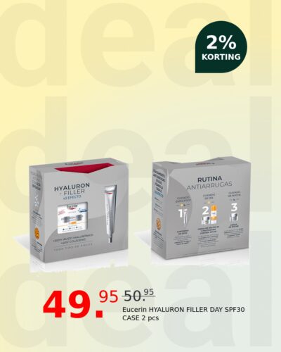 Eucerin HYALURON FILLER DAY SPF30 CASE 2 pcs