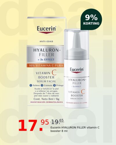Eucerin HYALURON FILLER vitamin C booster 8 ml