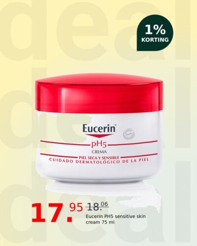Eucerin PH5 sensitive skin cream 75 ml