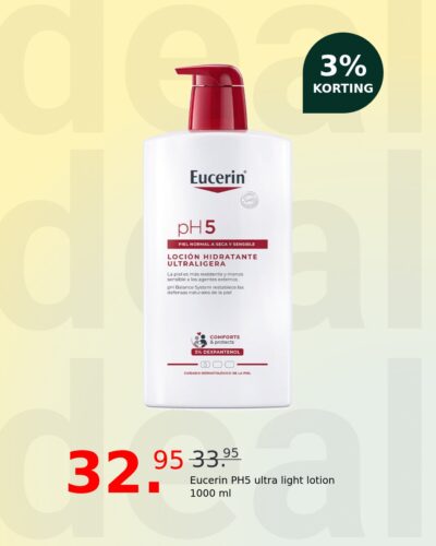 Eucerin PH5 ultra light lotion 1000 ml