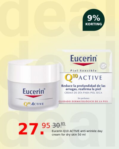 Eucerin Q10 ACTIVE anti-wrinkle day cream for dry skin 50 ml