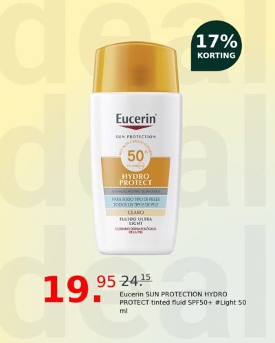 Eucerin SUN PROTECTION HYDRO PROTECT tinted fluid SPF50+ #Light 50 ml