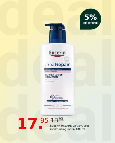 Eucerin UREAREPAIR 5% urea moisturizing lotion 400 ml