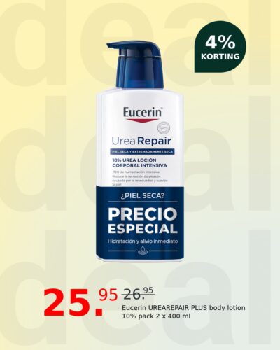 Eucerin UREAREPAIR PLUS body lotion 10% pack 2 x 400 ml