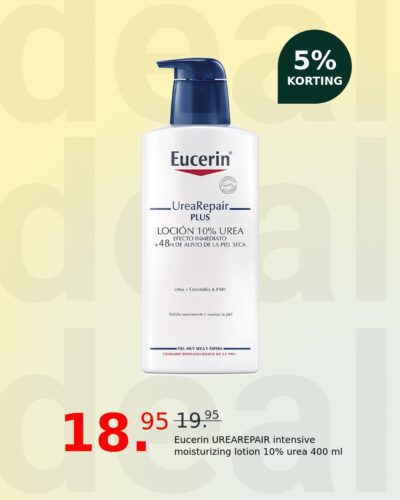 Eucerin UREAREPAIR intensive moisturizing lotion 10% urea 400 ml