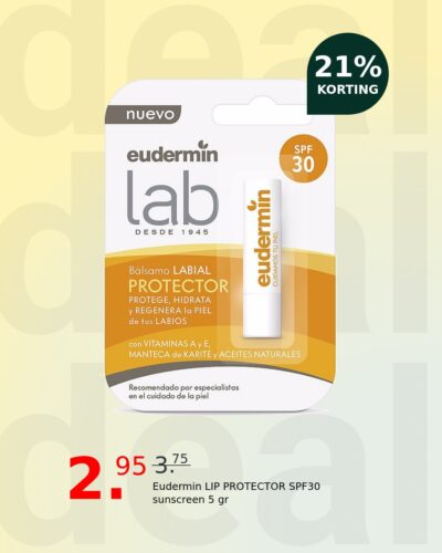 Eudermin LIP PROTECTOR SPF30 sunscreen 5 gr