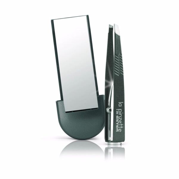 LA PINZETTE tweezers with light and mirror #grey 1 unit