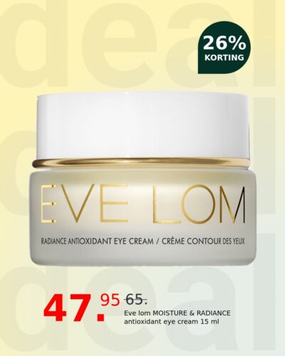 Eve lom MOISTURE & RADIANCE antioxidant eye cream 15 ml