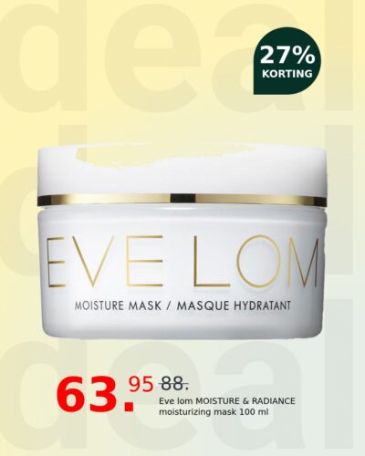 Eve lom MOISTURE & RADIANCE moisturizing mask 100 ml