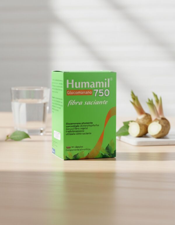 HUMAMIL 750mg cápsulas 90 u