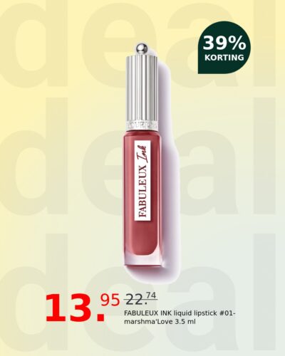 FABULEUX INK liquid lipstick #01-marshma'Love 3.5 ml