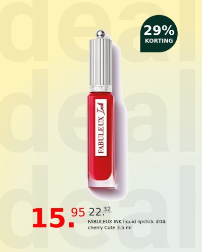 FABULEUX INK liquid lipstick #04-cherry Cute 3.5 ml