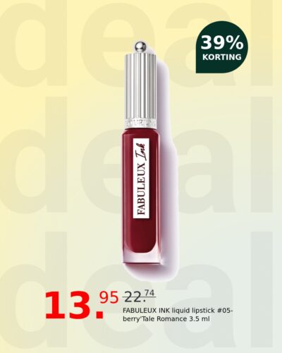 FABULEUX INK liquid lipstick #05-berry'Tale Romance 3.5 ml