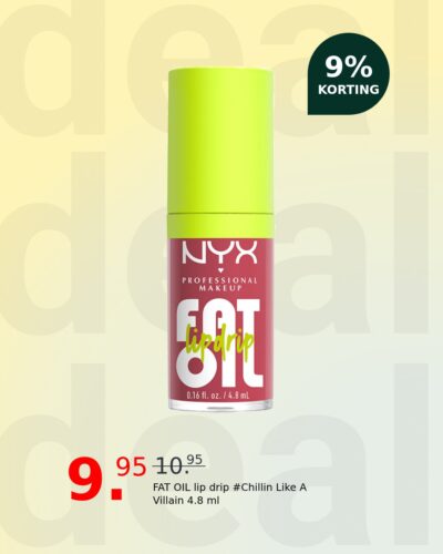 FAT OIL lip drip #Chillin Like A Villain 4.8 ml