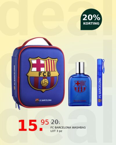 FC BARCELONA WASHBAG LOT 3 pz