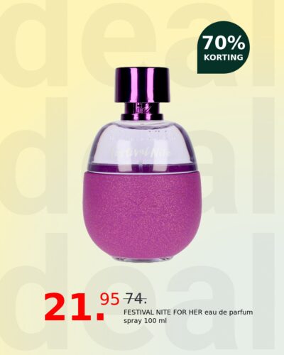 FESTIVAL NITE FOR HER eau de parfum spray 100 ml