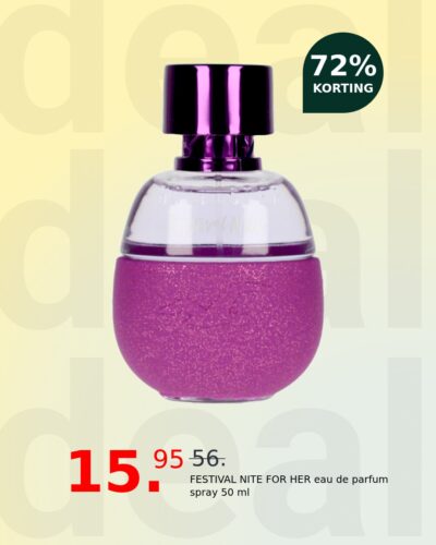 FESTIVAL NITE FOR HER eau de parfum spray 50 ml