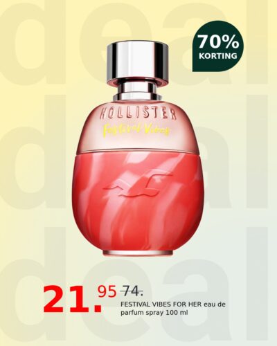 FESTIVAL VIBES FOR HER eau de parfum spray 100 ml