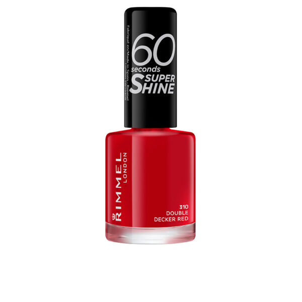 60 SECONDS SUPER SHINE nail polish #310-double decker red 8 ml