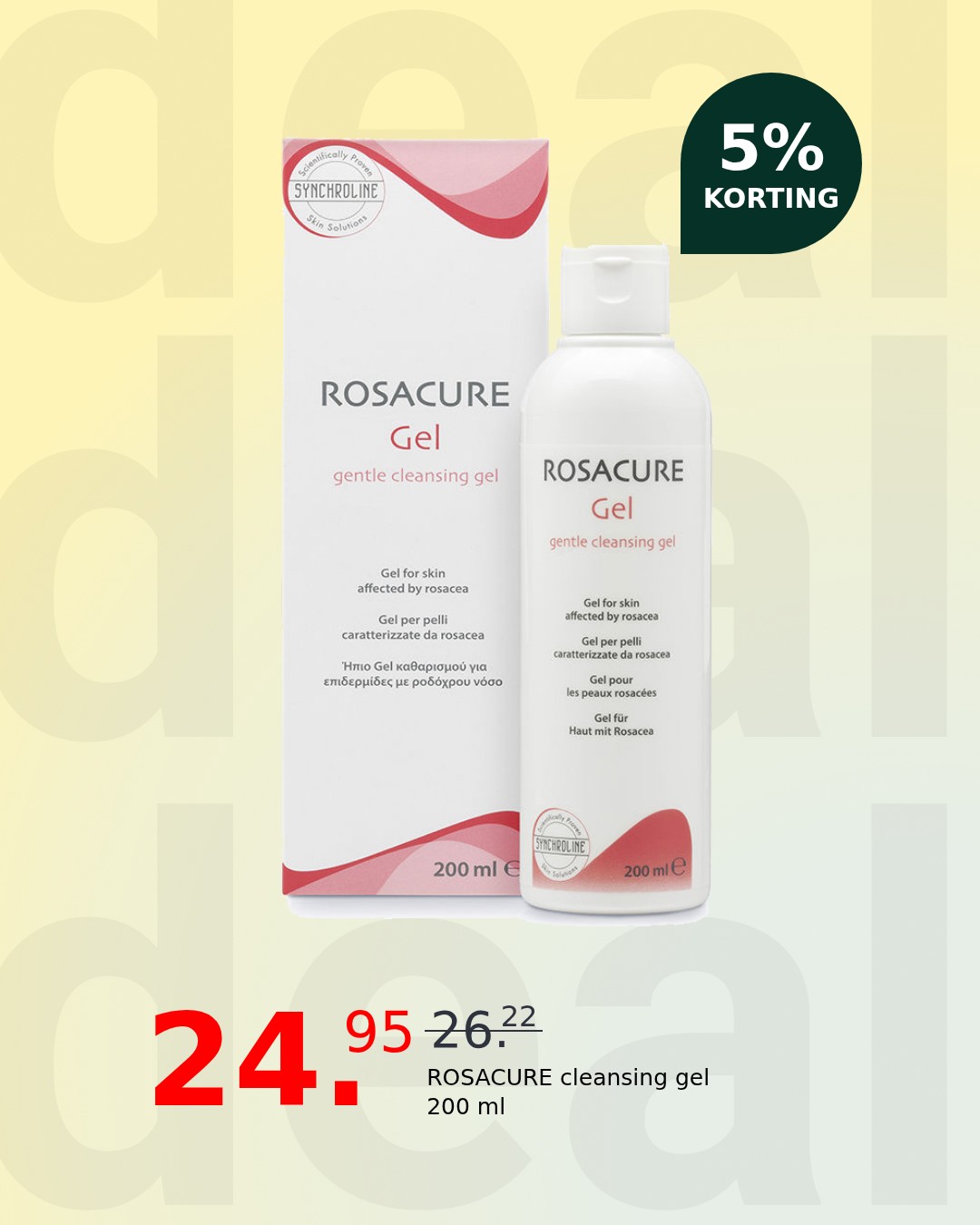 ROSACURE cleansing gel 200 ml