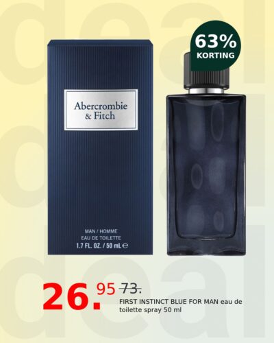 FIRST INSTINCT BLUE FOR MAN eau de toilette spray 50 ml