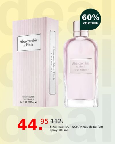 FIRST INSTINCT WOMAN eau de parfum spray 100 ml