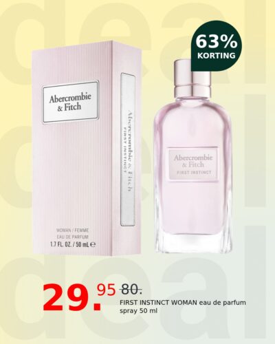 FIRST INSTINCT WOMAN eau de parfum spray 50 ml