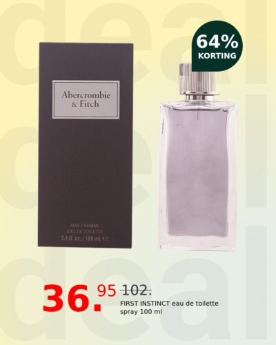 FIRST INSTINCT eau de toilette spray 100 ml