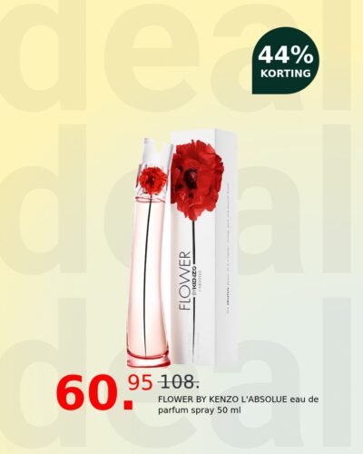 FLOWER BY KENZO L'ABSOLUE eau de parfum spray 50 ml