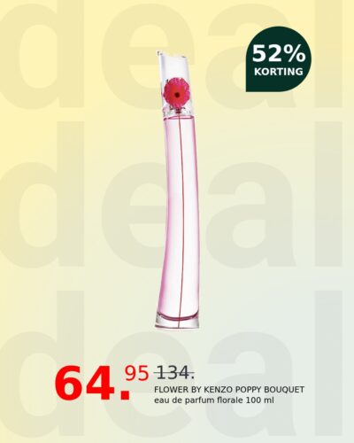 FLOWER BY KENZO POPPY BOUQUET eau de parfum florale 100 ml