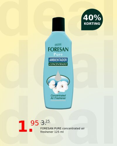 FORESAN PURE concentrated air freshener 125 ml
