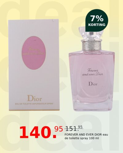 FOREVER AND EVER DIOR eau de toilette spray 100 ml