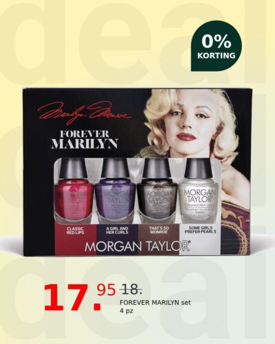 FOREVER MARILYN set 4 pz