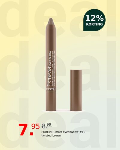 FOREVER matt eyeshadow #10-twisted brown