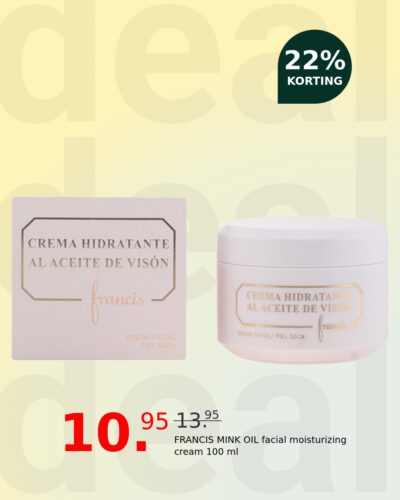 FRANCIS MINK OIL facial moisturizing cream 100 ml