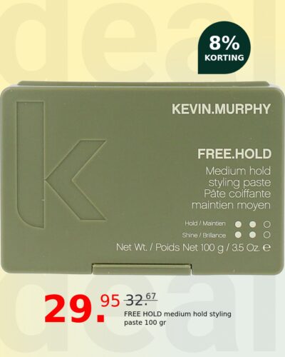 FREE HOLD medium hold styling paste 100 gr