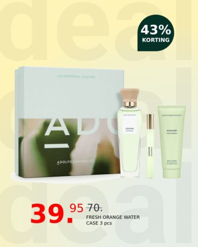 FRESH ORANGE WATER CASE 3 pcs