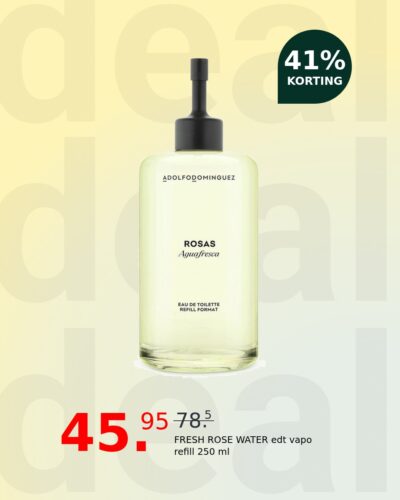 FRESH ROSE WATER edt vapo refill 250 ml