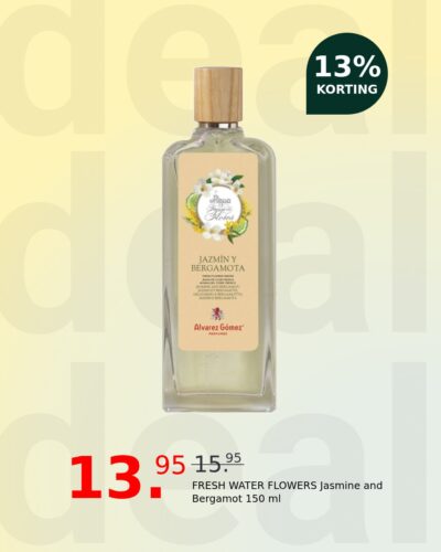 FRESH WATER FLOWERS Jasmine and Bergamot 150 ml