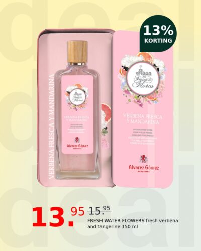 FRESH WATER FLOWERS fresh verbena and tangerine 150 ml