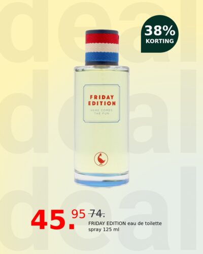 FRIDAY EDITION eau de toilette spray 125 ml