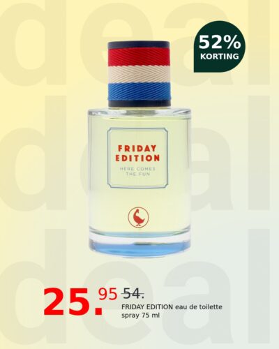 FRIDAY EDITION eau de toilette spray 75 ml