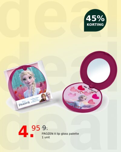 FROZEN II lip gloss palette 1 unit