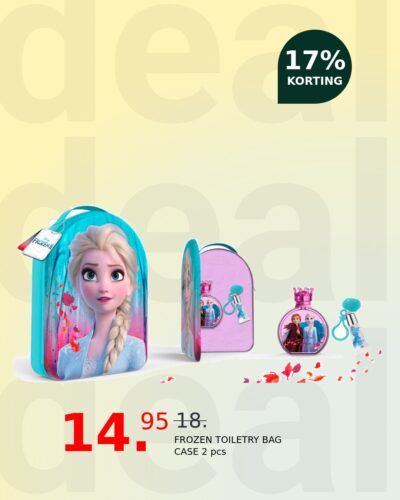 FROZEN TOILETRY BAG CASE 2 pcs